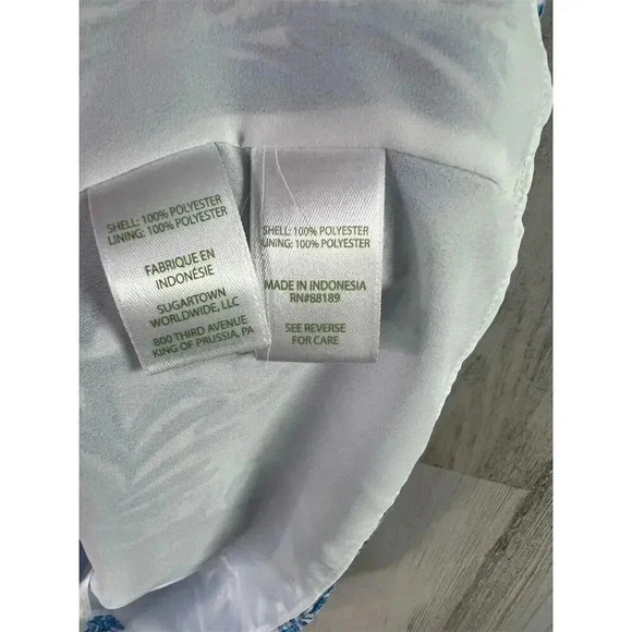 Lilly Pulitzer Women's Blue Geometric Halter Camisole Top Size S - Picture 6 of 8